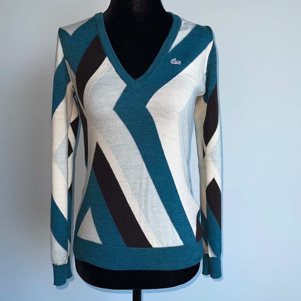 Lacoste pure laine wool sweater. Size 36